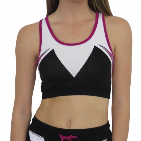 Spider Gwen Women's Costume Sports Bra