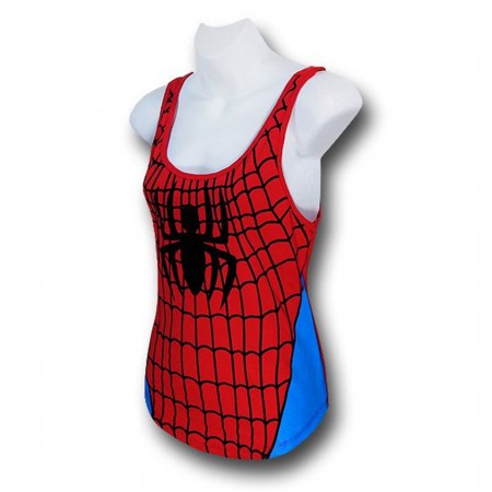 Spiderman Women's Costume Fashion Tank Top