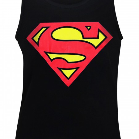 Superman Symbol Black Men's Tank Top