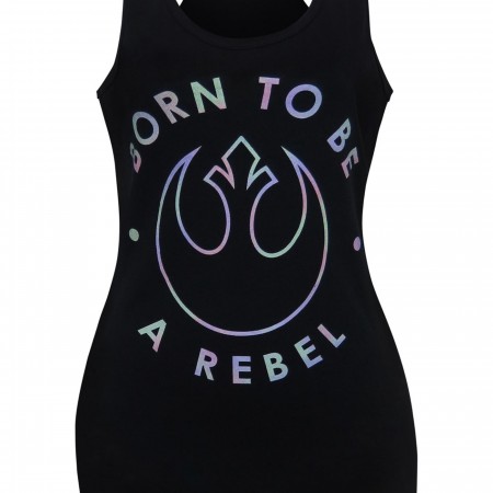 Star Wars Born to Be a Rebel Women's Racerback Tank Top