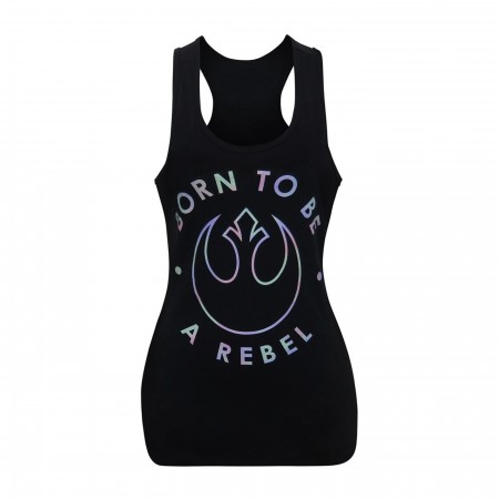 Star Wars Born to Be a Rebel Women's Racerback Tank Top