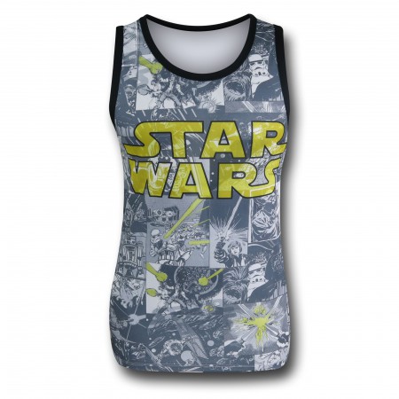 Star Wars Sublimated Comic Tank Top