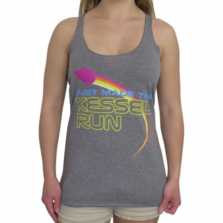 Star Wars Solo Kessel Run Women's Racerback Tank Top