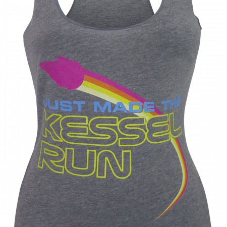 Star Wars Solo Kessel Run Women's Racerback Tank Top