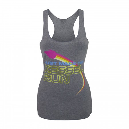 Star Wars Solo Kessel Run Women's Racerback Tank Top