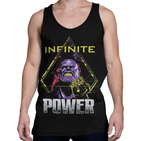 Avengers Infinity War Thanos Power Up Men's Tank Top