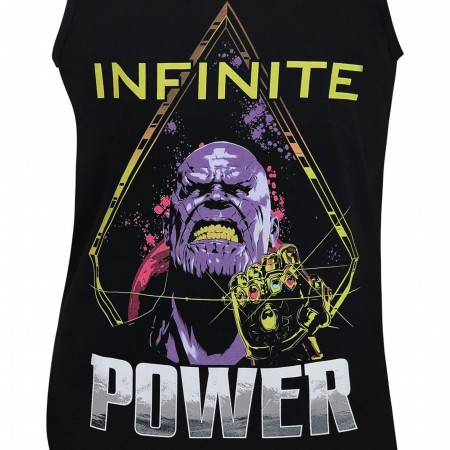 Avengers Infinity War Thanos Power Up Men's Tank Top