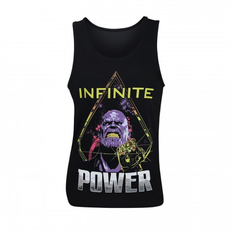 Avengers Infinity War Thanos Power Up Men's Tank Top