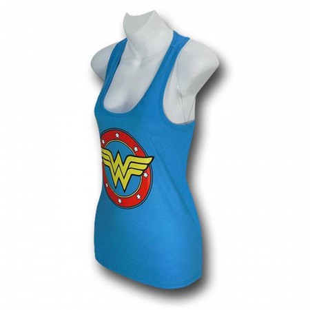 Wonder Woman Women's Blue Tank Top