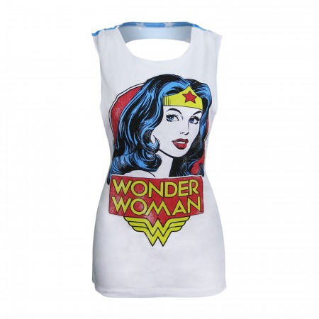 Wonder Woman Women's Open Back Tank Top