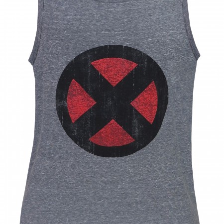 X-Men Distressed Symbol Men's Tank Top