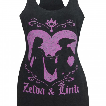 Zelda and Link Love Women's Tank Top