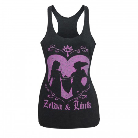 Zelda and Link Love Women's Tank Top