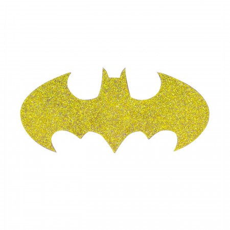 Batgirl Symbol Glitter Tattoo