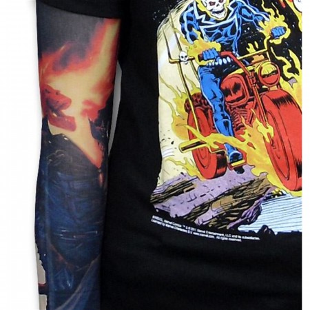 Ghost Rider Nylon Tattoo Sleeves- 2 Pack