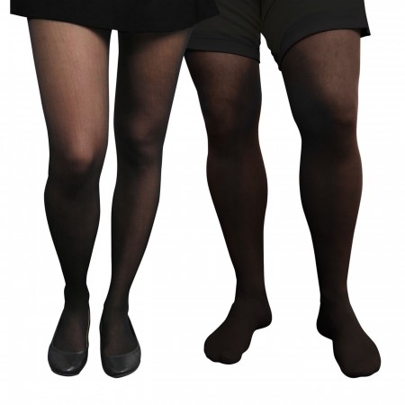 Adult Unisex Costume Black Tights