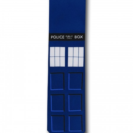 Doctor Who Tardis Neck Tie