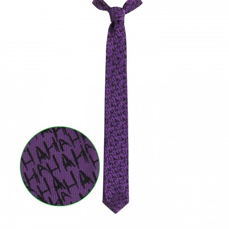 The Joker Micro Print Men's Neck Tie