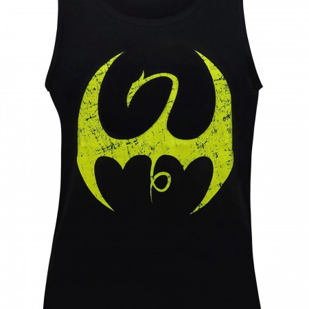 Iron Fist Distressed Symbol Men's Tank Top