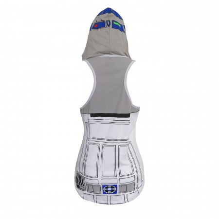 Star Wars R2D2 Women's Costume Hooded Tank Top