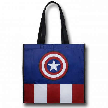 Captain America Large Shopper Tote Bag