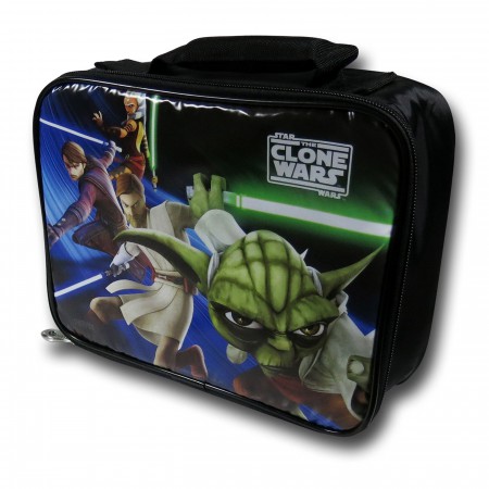 Star Wars Clone Wars Yoda Soft Lunch Box