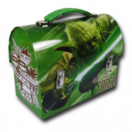 Star Wars Yoda Domed Tin Lunch Box