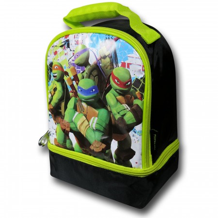 TMNT Black/Green Soft Lunch Box