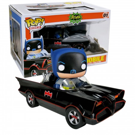 Batman 66 Batmobile Batman Pop Vinyl Figure
