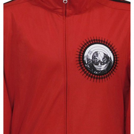 Captain America Red Track Jacket