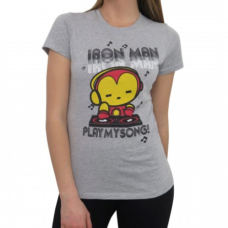 Iron Man Play My Song Women's T-Shirt