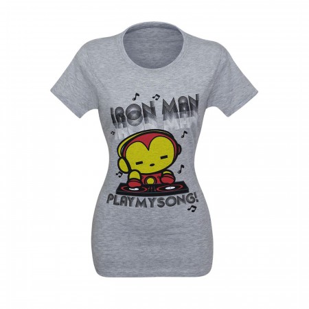 Iron Man Play My Song Women's T-Shirt