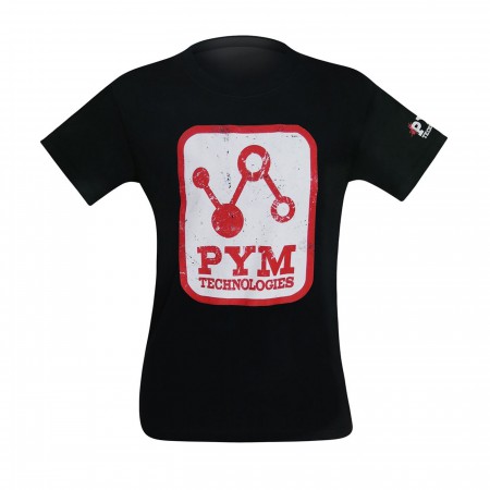 Pym Tech Distressed Logo Men's T-Shirt