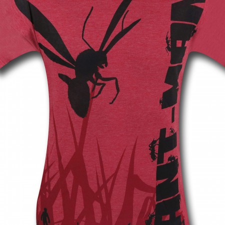 Ant-Man Sublimated Heather Red T-Shirt