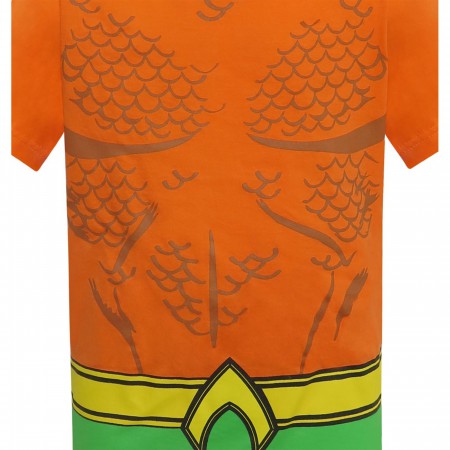 Aquaman Classic Costume Juvenile T-Shirt