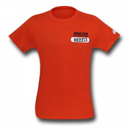 Arkham Asylum Inmate Orange T-Shirt