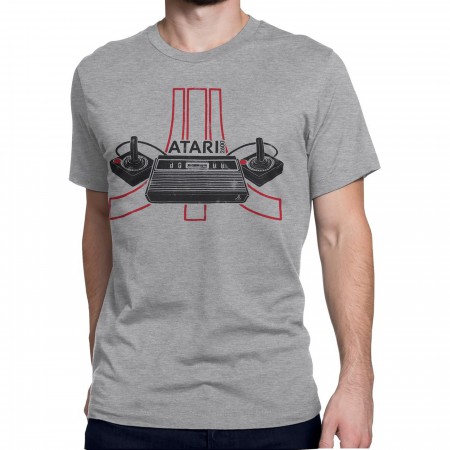 Atari 2600 Console Heather Gray Men's T-Shirt