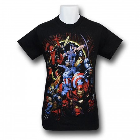 Team Avengers by David Finch T-Shirt