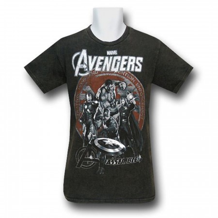 Avengers SHIELD Assemble 30 Single T-Shirt