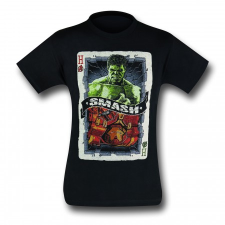 Hulk Vs Hulkbuster Card T-Shirt