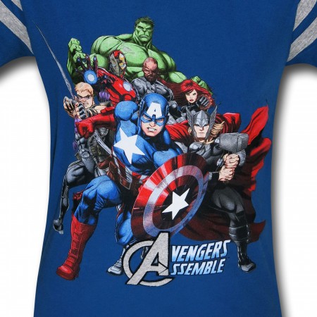Avengers Assemble Applique Kids T-Shirt