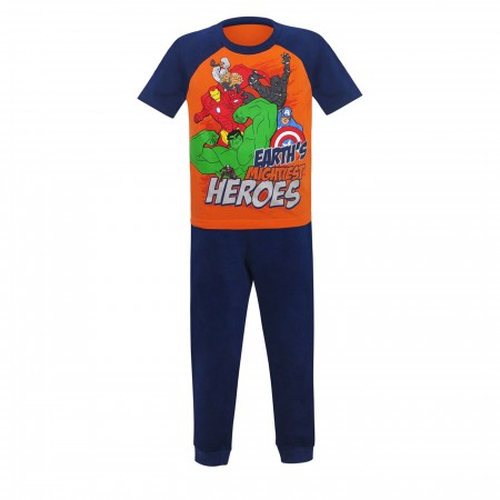 Avengers Heroes Kids T-Shirt & Sweatpants Set