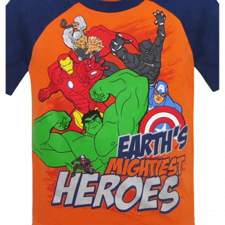 Avengers Heroes Kids T-Shirt & Sweatpants Set