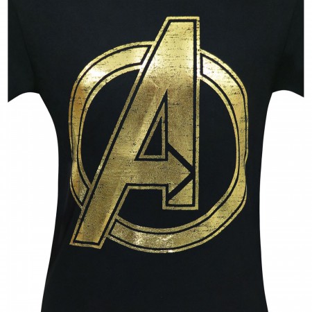 Avengers Gold Logo Men's T-Shirt