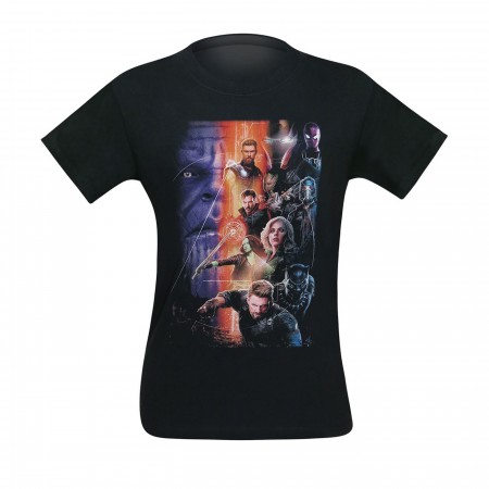 Avengers Infinity War Brave Heroes Men's T-Shirt
