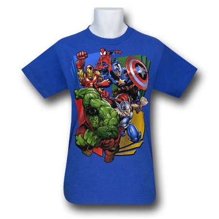 Avengers w/Spiderman Kids T-Shirt