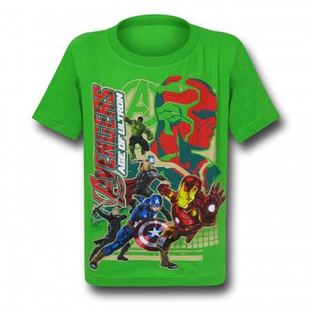 Avengers Age of Ultron Reassembled Kids T-Shirt