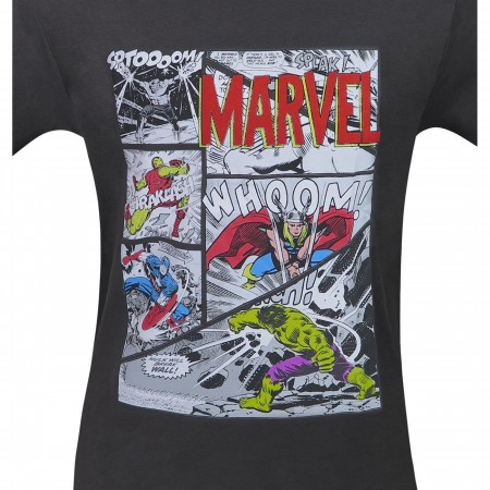 Avengers Splash Page Men's T-Shirt