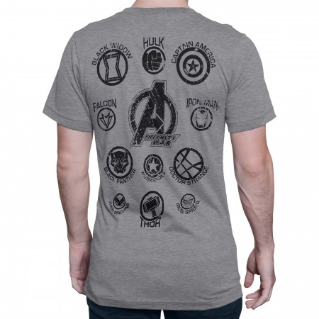 Infinity War Thanos Vs Earth's Mightiest Men's T-Shirt