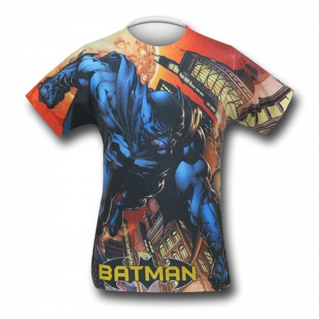 Batman Action Swoop Sublimated T-Shirt